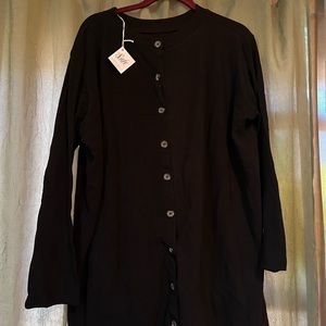 Sseko Black Convertible Sweater NEVER WORN